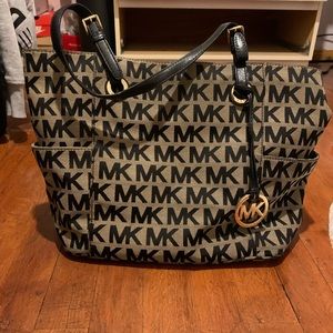 Slightly used, large Michael kors bag